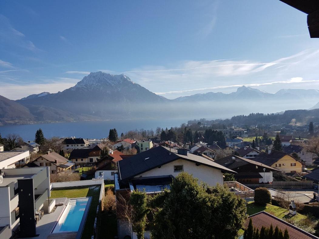 Dachwohnung Mit Seeblick Altmünster Exteriér fotografie